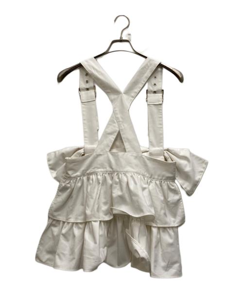 HEIHEI（ヘイヘイ）HEIHEI (ヘイヘイ) リボンハーネス ホワイト サイズ:FREEの古着・服飾アイテム