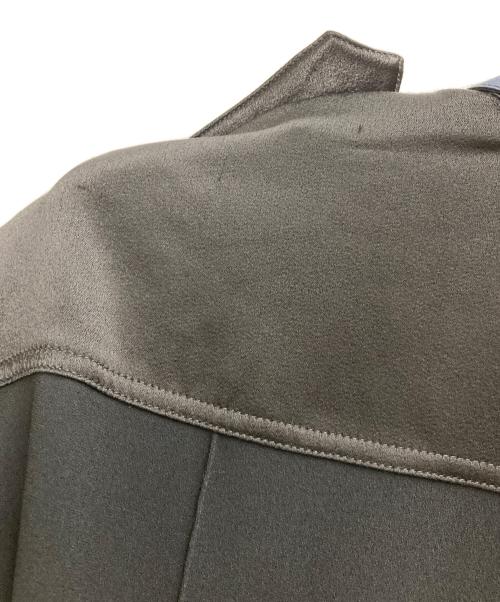 PETER DO（ピーター・ドゥ）PETER DO (ピーター・ドゥ) ベルト付きショートスリーブシャツ ネイビー×ブラック サイズ:34の古着・服飾アイテム