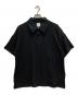SASQUATCHfabrix.（サスクワッチファブリックス）の古着「BALFOUS LACE POLO SHIRT」｜ブラック