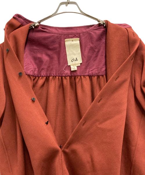 Omar Afridi（オマールアフリディ）Omar Afridi (オマールアフリディ) 半袖ロングシャツ ブラウン サイズ:Sの古着・服飾アイテム