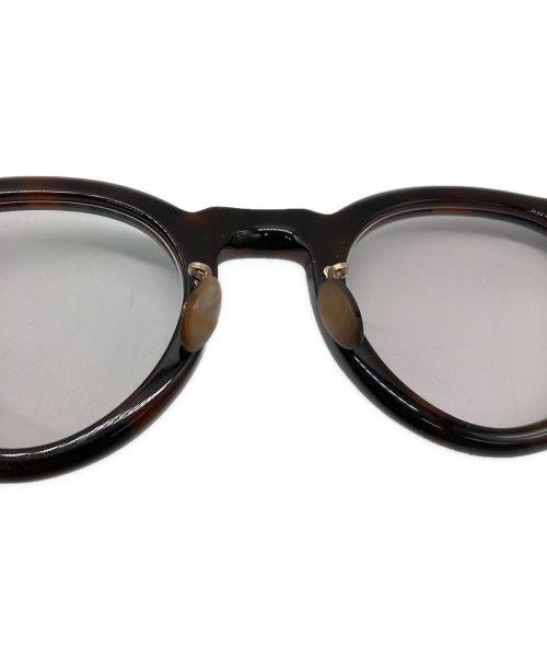 10 eyevan（テン アイヴァン）10 eyevan (テン アイヴァン) 眼鏡 ブラウン サイズ:45□24-147の古着・服飾アイテム