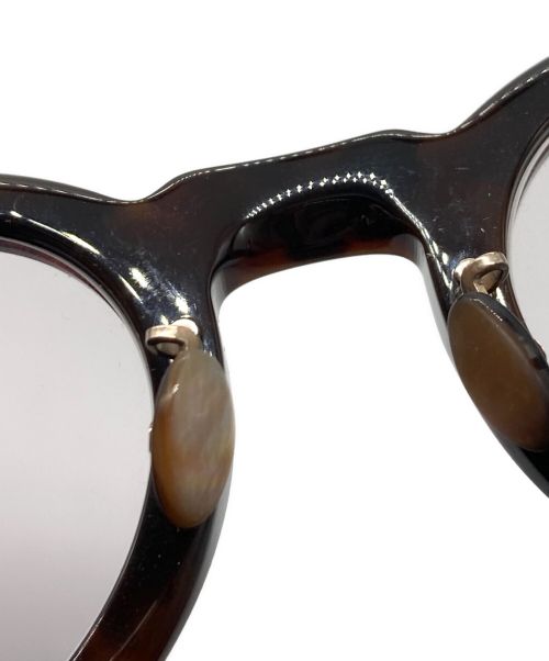 10 eyevan（テン アイヴァン）10 eyevan (テン アイヴァン) 眼鏡 ブラウン サイズ:45□24-147の古着・服飾アイテム