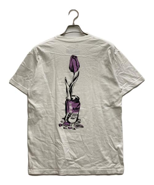 wastedyouth（ウエステッド ユース）WASTEDYOUTH (ウエステッド ユース) プリントTシャツ ホワイト サイズ:Ⅿの古着・服飾アイテム