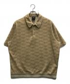 KITHキス）の古着「Graham Polo」｜ベージュ