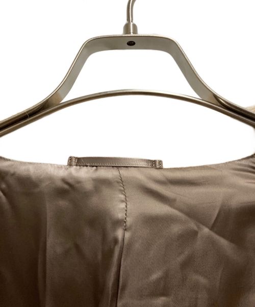 UNITED ARROWS（ユナイテッドアローズ）UNITED ARROWS (ユナイテッドアローズ) Wool Peacoat ベージュ サイズ:Ⅼの古着・服飾アイテム