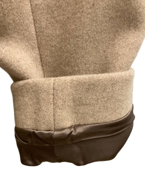 UNITED ARROWS（ユナイテッドアローズ）UNITED ARROWS (ユナイテッドアローズ) Wool Peacoat ベージュ サイズ:Ⅼの古着・服飾アイテム