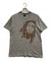 OLD stussy（オールドステューシー）の古着「90'S ボブマーリー ドットプリントTシャツ」｜グレー