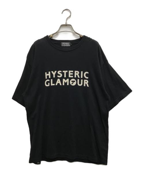 Hysteric Glamour（ヒステリックグラマー）Hysteric Glamour (ヒステリックグラマー) ロゴTシャツ ブラック サイズ:Lの古着・服飾アイテム