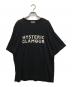 Hysteric Glamour（ヒステリックグラマー）の古着「ロゴTシャツ」｜ブラック