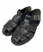 PARABOOT×BEAMS BOYパラブーツ×ビームスボーイ）の古着「グルカサンダル」｜ブラック