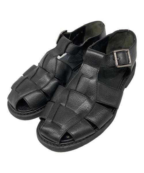 PARABOOT（パラブーツ）PARABOOT (パラブーツ) BEAMS BOY (ビームスボーイ) グルカサンダル ブラック サイズ:4の古着・服飾アイテム