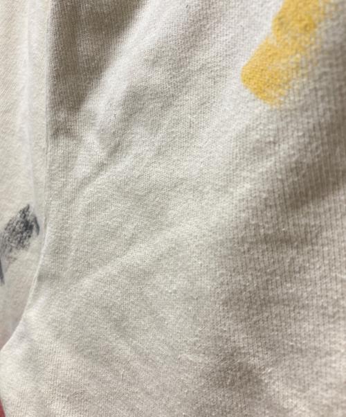 Palm Angels（パーム エンジェルス）Palm Angels (パーム エンジェルス) PAINTED COLLEGE SWEAT SHORT ベージュ サイズ:Ｍの古着・服飾アイテム