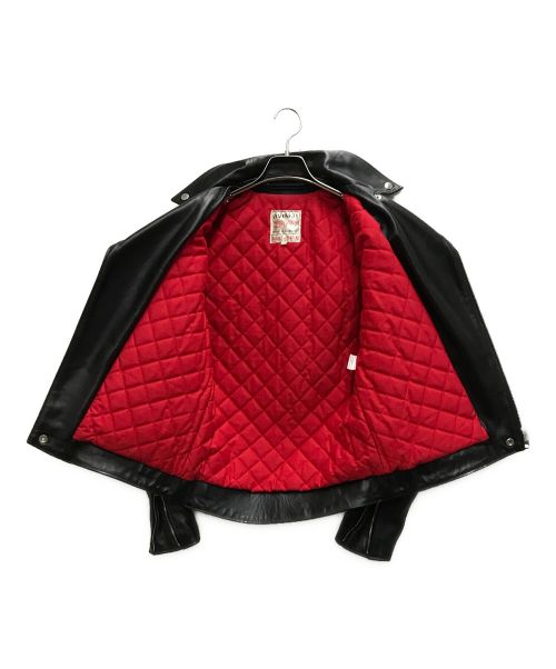 Lewis Leathers（ルイスレザース）Lewis Leathers (ルイスレザース) ライトニングレザーライダースジャケット ブラック サイズ:36の古着・服飾アイテム