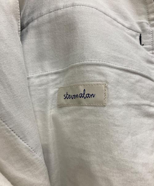 STEVEN ALAN（スティーブンアラン）STEVEN ALAN (スティーブンアラン) T/C/L OX 2PLEATED PANTS ネイビー サイズ:Lの古着・服飾アイテム