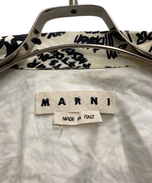 MARNI（マルニ）MARNI (マルニ) 総柄シャツ ブラック サイズ:48の古着・服飾アイテム
