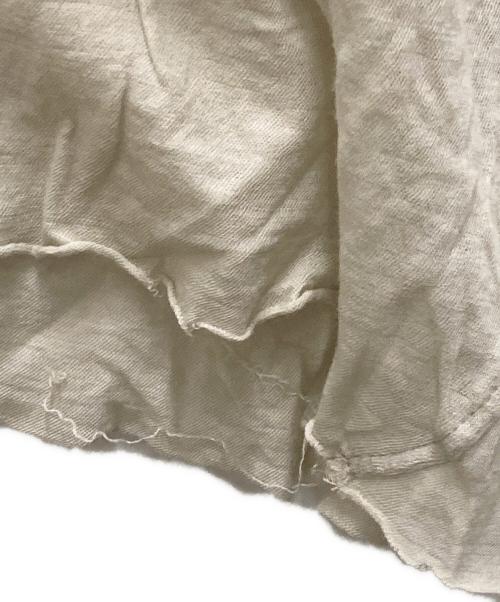 RICK OWENS（リックオウエンス）RICK OWENS (リックオウエンス) ノースリーブカットソー ベージュ サイズ:38の古着・服飾アイテム