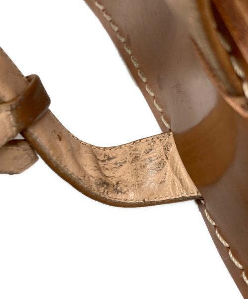 ilSandalo（イルサンダロ）ILSANDALO (イルサンダロ) フラップサンダル ブラウン サイズ:37の古着・服飾アイテム