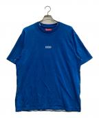 SUPREMEシュプリーム）の古着「Overprint Small Box S/S Top」｜ブルー