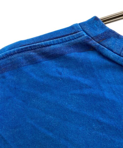 SUPREME（シュプリーム）Supreme (シュプリーム) Overprint Small Box S/S Top ブルー サイズ:Ⅼの古着・服飾アイテム