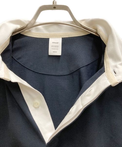 JJJJound（ジョウンド）JJJJound (ジョウンド) ラグビーシャツ ネイビー サイズ:Ⅿの古着・服飾アイテム