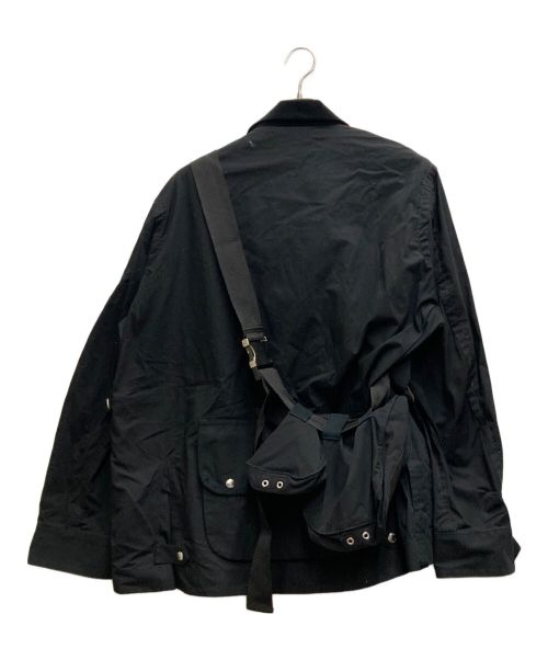 sacai（サカイ）sacai (サカイ) Cotton Oxford Blouson ブラック サイズ:3の古着・服飾アイテム