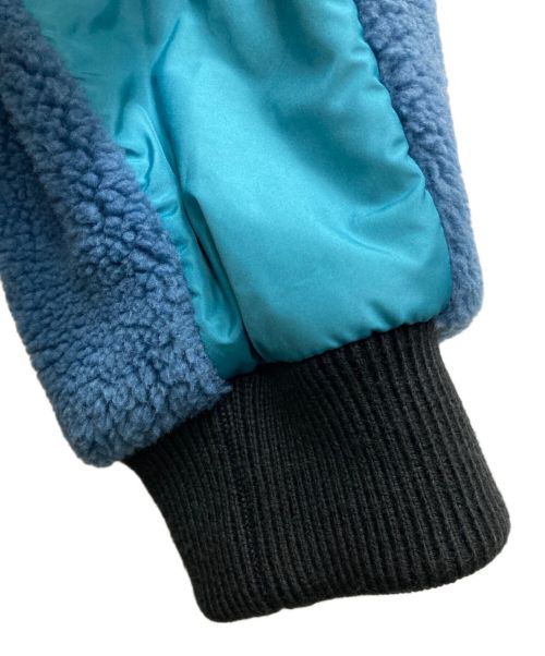 AMBUSH（アンブッシュ）AMBUSH (アンブッシュ) logo-patch fleece liner varsity jacket ブラック サイズ:Ⅿの古着・服飾アイテム