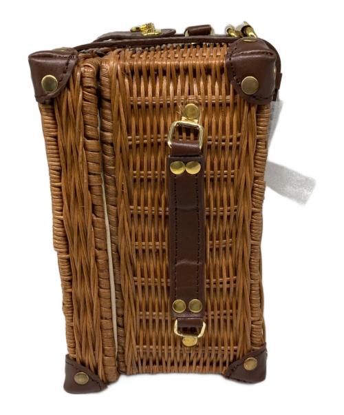 HAENGNAE（ヘンネ）HAENGNAE (ヘンネ) KISHIMEN PICNIC BASKET TRUNK ブラウンの古着・服飾アイテム