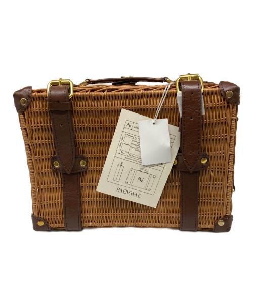HAENGNAE（ヘンネ）HAENGNAE (ヘンネ) KISHIMEN PICNIC BASKET TRUNK ブラウンの古着・服飾アイテム