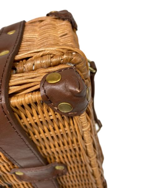 HAENGNAE（ヘンネ）HAENGNAE (ヘンネ) KISHIMEN PICNIC BASKET TRUNK ブラウンの古着・服飾アイテム