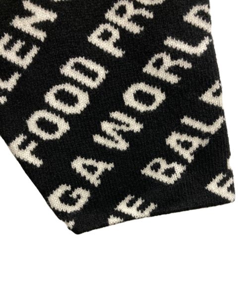 BALENCIAGA（バレンシアガ）BALENCIAGA (バレンシアガ) World Food Programme Sweater ブラック サイズ:Ⅿの古着・服飾アイテム