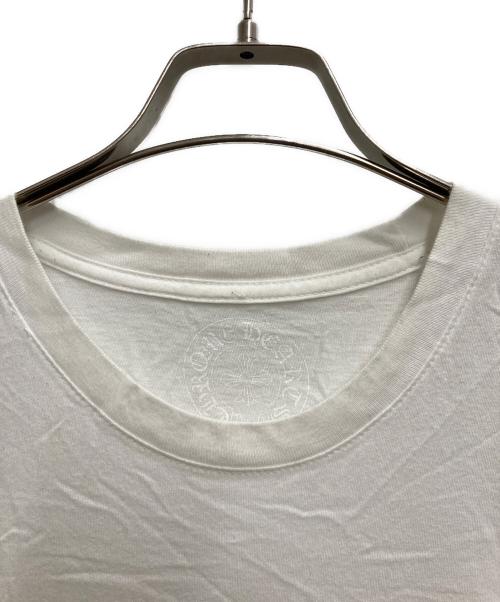 CHROME HEARTS（クロムハーツ）CHROME HEARTS (クロムハーツ) FOTIスカルフェザープリントTシャツ ホワイト×ブラック サイズ:XLの古着・服飾アイテム