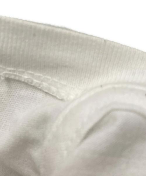 CHROME HEARTS（クロムハーツ）CHROME HEARTS (クロムハーツ) FOTIスカルフェザープリントTシャツ ホワイト×ブラック サイズ:XLの古着・服飾アイテム