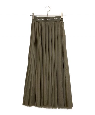 MONCLER ダウンスカート38 GONNA オリーブブラウン 中古・古着通販】MONCLER (モンクレール) HYKE (ハイク) GONNA