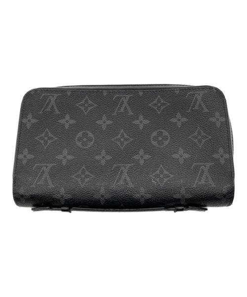 LOUIS VUITTON（ルイ ヴィトン）LOUIS VUITTON (ルイ ヴィトン) ジッピーXL モノグラム・エクリプス ブラックの古着・服飾アイテム