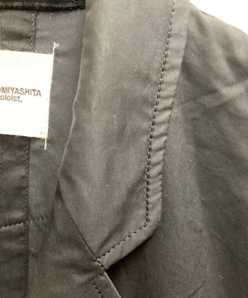 TAKAHIROMIYASHITA TheSoloIst.（タカヒロミヤシタ ザソロイスト）TAKAHIROMIYASHITA TheSoloIst. (タカヒロミヤシタ ザソロイスト) ミュージックノートジャケット ブラック サイズ:46の古着・服飾アイテム