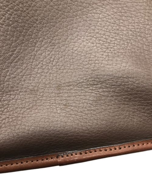 D'argent（ダルジャン）D'argent (ダルジャン) レザービジネスバッグ ブラウンの古着・服飾アイテム