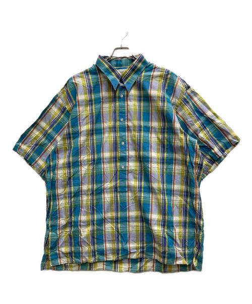 Marvine Pontiak Shirt Makers（マーヴィンポンティアックシャツメイカーズ）Marvine Pontiak Shirt Makers (マーヴィンポンティアックシャツメイカーズ) Tab Collar SH ブルー サイズ:ONE SIZEの古着・服飾アイテム