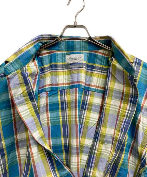 Marvine Pontiak Shirt Makers（マーヴィンポンティアックシャツメイカーズ）Marvine Pontiak Shirt Makers (マーヴィンポンティアックシャツメイカーズ) Tab Collar SH ブルー サイズ:ONE SIZEの古着・服飾アイテム