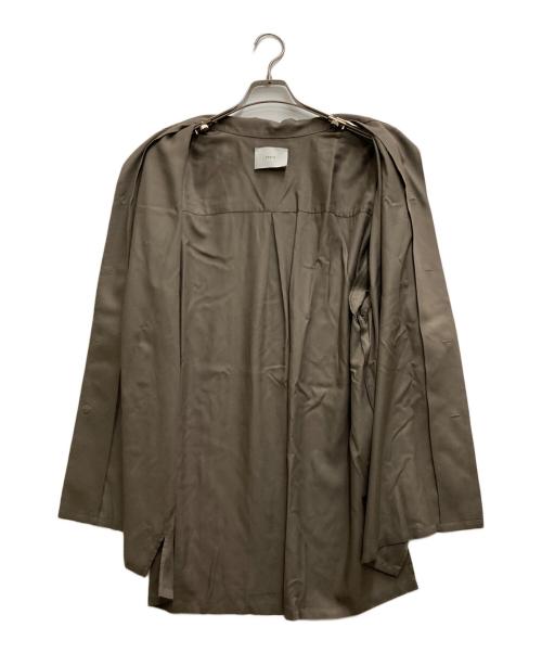 stein（シュタイン）stein (シュタイン) OVERSIZED OPEN COLLAR SS SHIRT オリーブ サイズ:Ⅿの古着・服飾アイテム