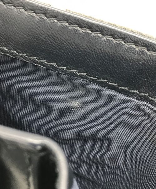 Christian Dior（クリスチャン ディオール）Christian Dior (クリスチャン ディオール) BOBBY ミニ バイフォールド ウォレット ネイビー×グレーの古着・服飾アイテム