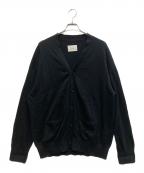 steinシュタイン）の古着「COTTON CASHMERE KNIT CARDIGAN」｜ブラック