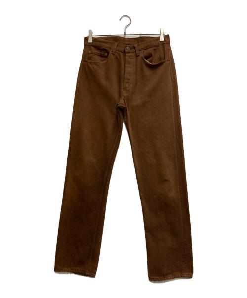 LEVI'S（リーバイス）LEVI'S (リーバイス) 後染カラーデニムパンツ ブラウン サイズ:不明の古着・服飾アイテム