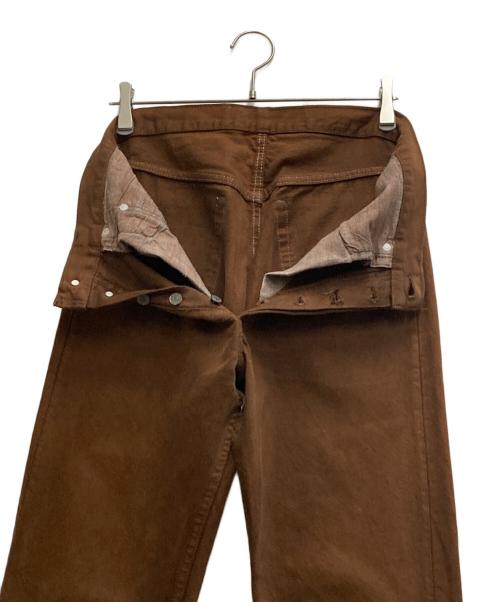 LEVI'S（リーバイス）LEVI'S (リーバイス) 後染カラーデニムパンツ ブラウン サイズ:不明の古着・服飾アイテム