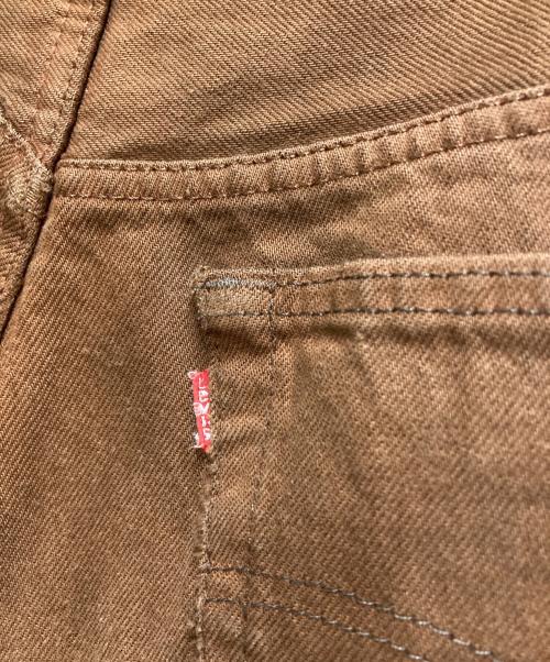 LEVI'S（リーバイス）LEVI'S (リーバイス) 後染カラーデニムパンツ ブラウン サイズ:不明の古着・服飾アイテム