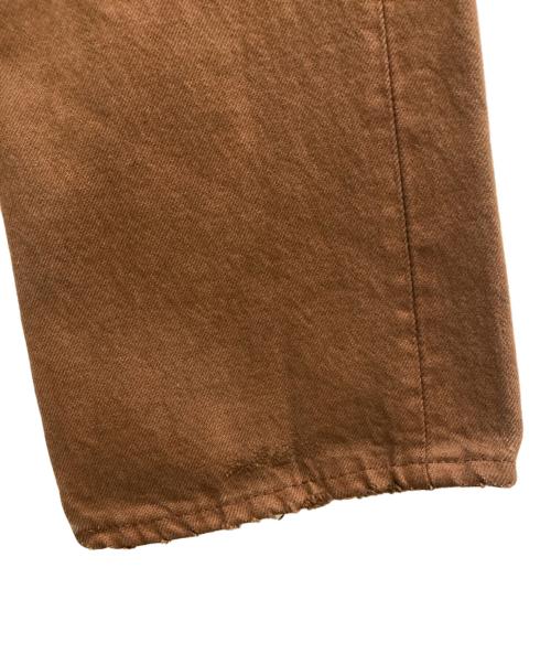 LEVI'S（リーバイス）LEVI'S (リーバイス) 後染カラーデニムパンツ ブラウン サイズ:不明の古着・服飾アイテム