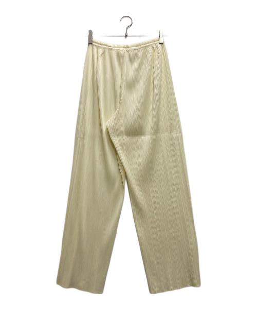 PLEATS PLEASE（プリーツプリーズ）PLEATS PLEASE (プリーツプリーズ) プリーツパンツ アイボリー サイズ:4の古着・服飾アイテム