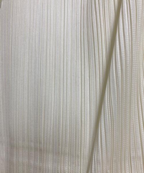 PLEATS PLEASE（プリーツプリーズ）PLEATS PLEASE (プリーツプリーズ) プリーツパンツ アイボリー サイズ:4の古着・服飾アイテム