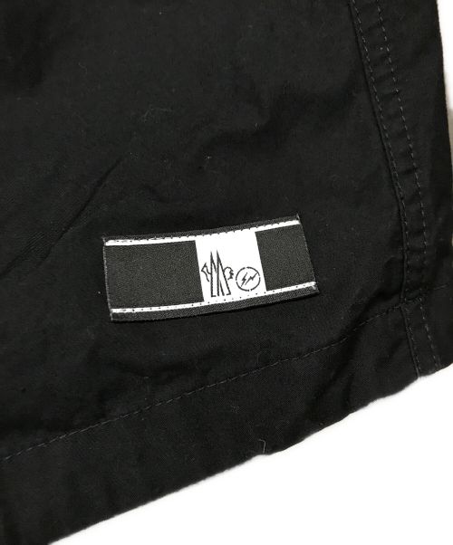 MONCLER GENIUS（モンクレール ジーニアス）MONCLER GENIUS (モンクレール ジーニアス) FRAGMENT DESIGN (フラグメントデザイン) BEPOPモッズコート ブラック サイズ:2の古着・服飾アイテム