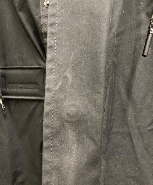 MONCLER GENIUS（モンクレール ジーニアス）MONCLER GENIUS (モンクレール ジーニアス) FRAGMENT DESIGN (フラグメントデザイン) BEPOPモッズコート ブラック サイズ:2の古着・服飾アイテム