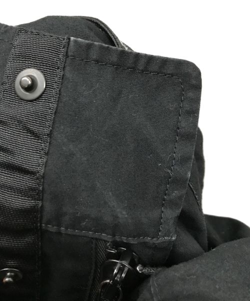 MONCLER GENIUS（モンクレール ジーニアス）MONCLER GENIUS (モンクレール ジーニアス) FRAGMENT DESIGN (フラグメントデザイン) BEPOPモッズコート ブラック サイズ:2の古着・服飾アイテム